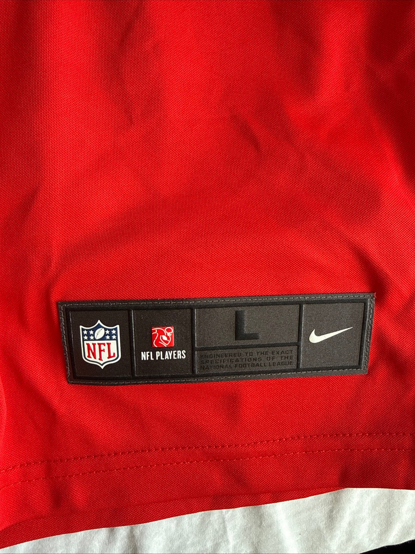 Men's Nike Jameis Winston 3 TB Buccaneers Vapor Lmtd Color Rush Sz L - NWT RARE - Kyle’s Football Cards