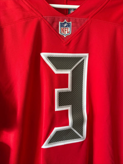 Men's Nike Jameis Winston 3 TB Buccaneers Vapor Lmtd Color Rush Sz L - NWT RARE - Kyle’s Football Cards