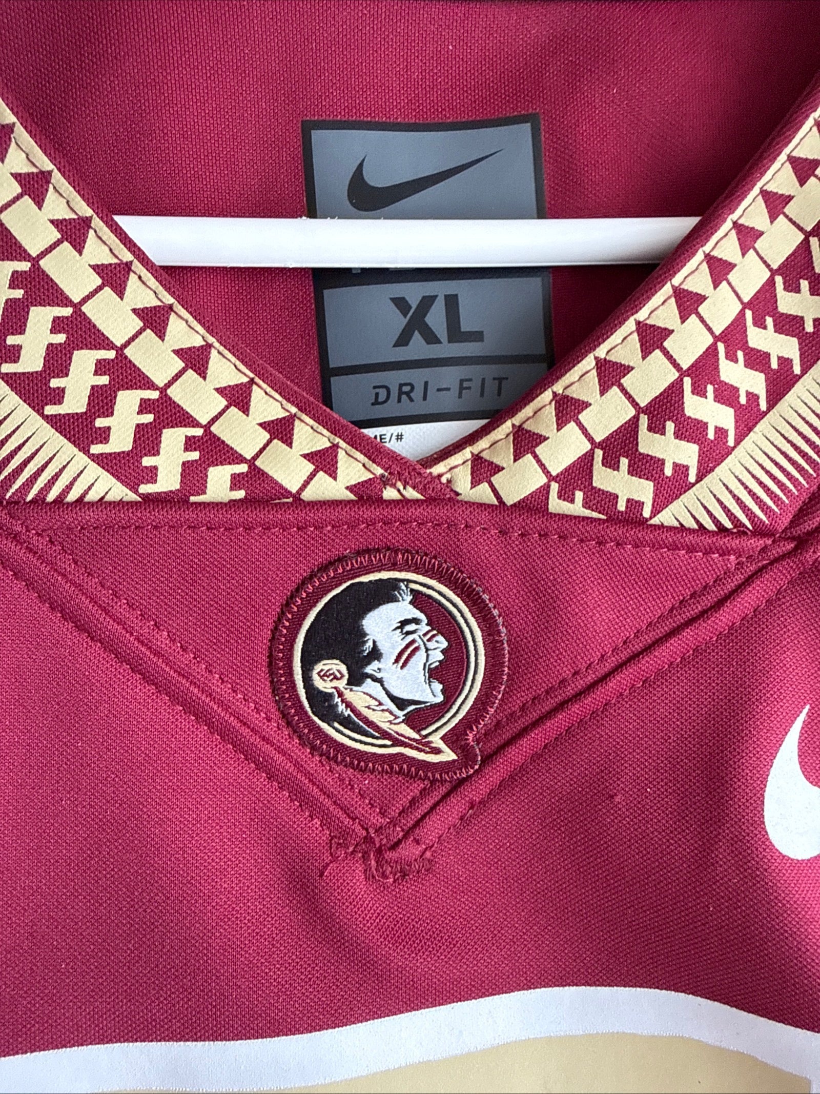 Men’s Nike Jameis Winston 5 Florida State Seminoles NCAA Jersey Sz XL - RARE - Kyle’s Football Cards