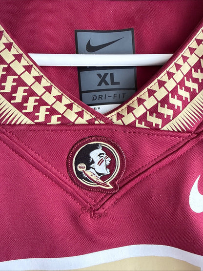 Men’s Nike Jameis Winston 5 Florida State Seminoles NCAA Jersey Sz XL - RARE - Kyle’s Football Cards