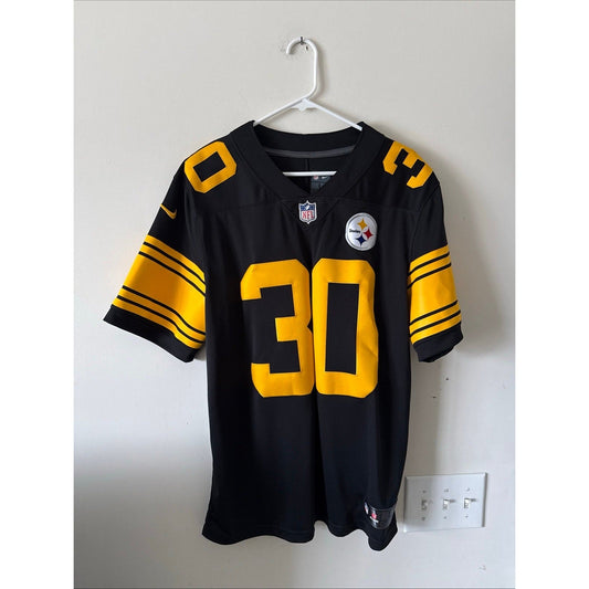 Men’s Nike James Conner 30 Pittsburgh Steelers Vapor Lmtd NFL Jersey Sz L RARE - Kyle’s Football Cards