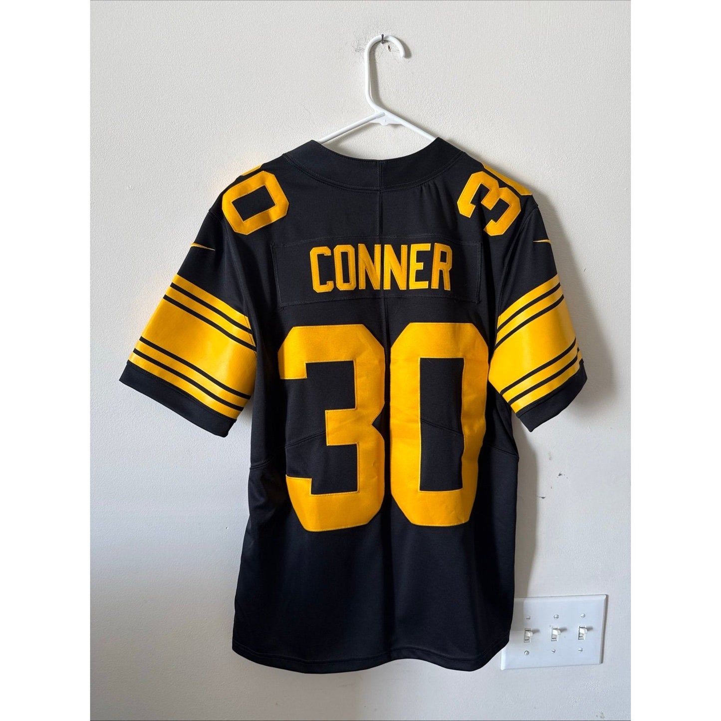 Men’s Nike James Conner 30 Pittsburgh Steelers Vapor Lmtd NFL Jersey Sz M RARE - Kyle’s Football Cards