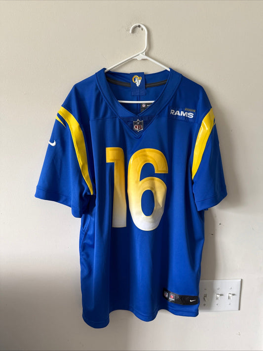 Men’s Nike Jared Goff 16 Los Angeles Rams Vapor Limited NFL Jersey Sz XL - RARE - Kyle’s Football Cards