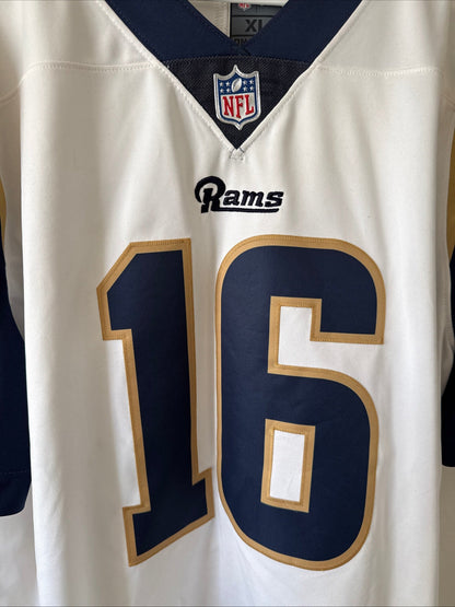 Men's Nike Jared Goff 16 Los Angeles Rams Vapor Limited NFL Jersey Sz XL - RARE - Kyle’s Football Cards