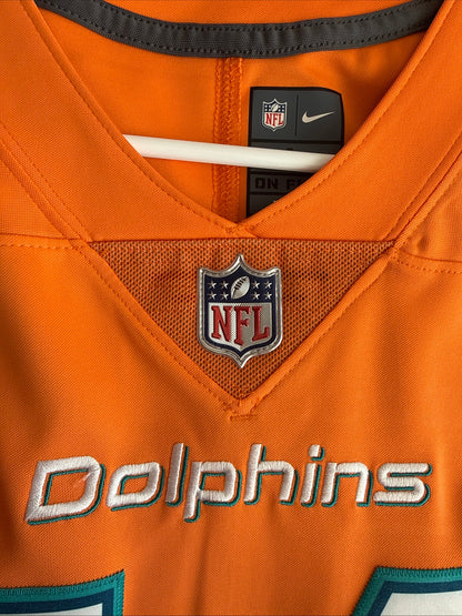 Men's Nike Jarvis Landry #14 Miami Dolphins Vapor Lmtd Color Rush Jersey Sz L - Kyle’s Football Cards