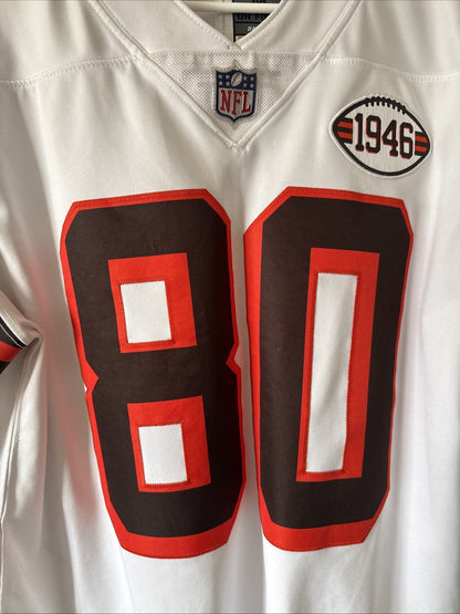 Men’s Nike Jarvis Landry 80 Cleveland Browns 1946 Vapor Lmtd Jersey Sz M - RARE - Kyle’s Football Cards