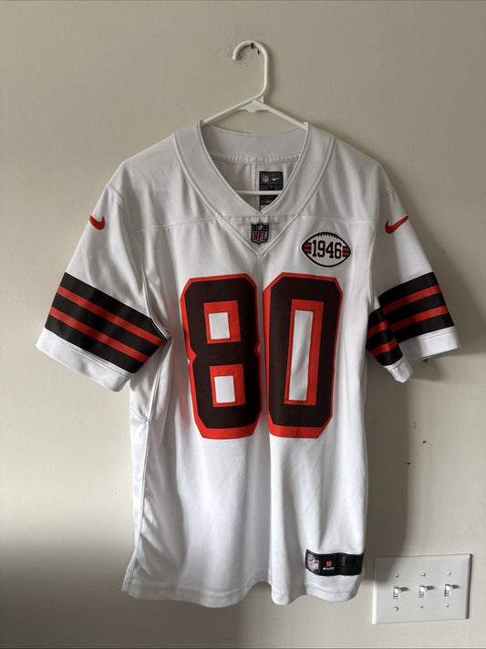 Men’s Nike Jarvis Landry 80 Cleveland Browns 1946 Vapor Lmtd Jersey Sz M - RARE - Kyle’s Football Cards