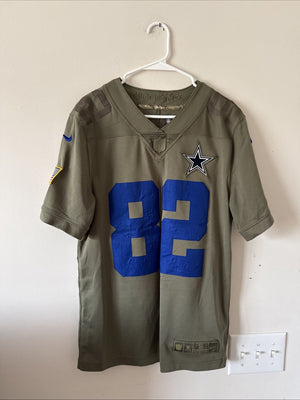Men’s Nike Jason Witten #82 Dallas Cowboys Salute To Service Jersey Sz S - RARE
