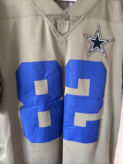Men’s Nike Jason Witten 82 Dallas Cowboys Salute To Service Jersey Sz S - RARE - Kyle’s Football Cards