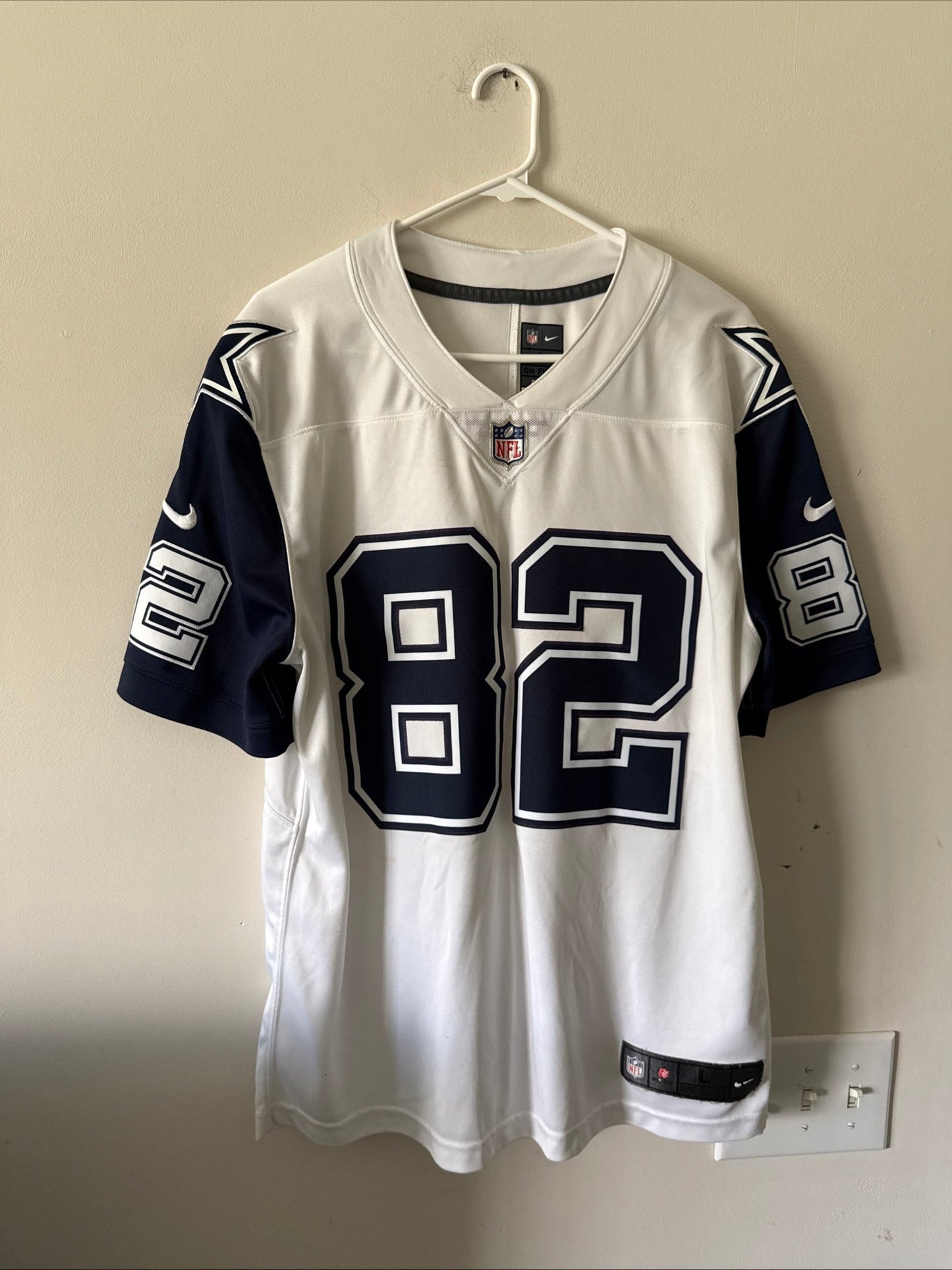 Men's Nike Jason Witten 82 Dallas Cowboys Vapor Lmtd NFL Jersey Sz L - RARE - Kyle’s Football Cards