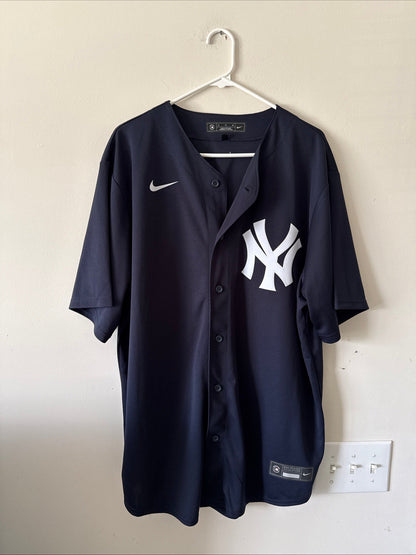 Men's Nike Jasson Domínguez 24 New York Yankees Alternate Jersey Sz XL - RARE - Kyle’s Football Cards