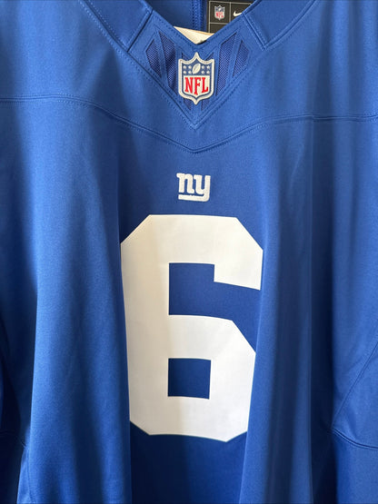 Men’s Nike Jaxson Dart 6 NY Giants Vapor Lmtd NFL Jersey Sz 2XL - NWT RARE - Kyle’s Football Cards