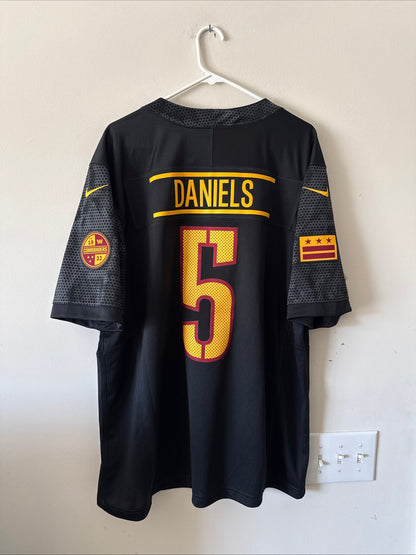 Men's Nike Jayden Daniels 5 Washington Commanders Alt Vapor Lmtd Jersey Sz XL - Kyle’s Football Cards