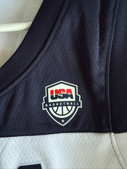Men's Nike Jayson Tatum 10 Team USA 2019 FIBA World Cup Jersey Sz L White RARE - Kyle’s Football Cards