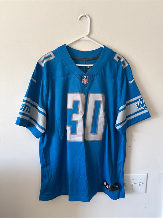 Men’s Nike Jeff Okudah #30 Detroit Lions Vapor Limited NFL Jersey Sz XL - RARE - Kyle’s Football Cards
