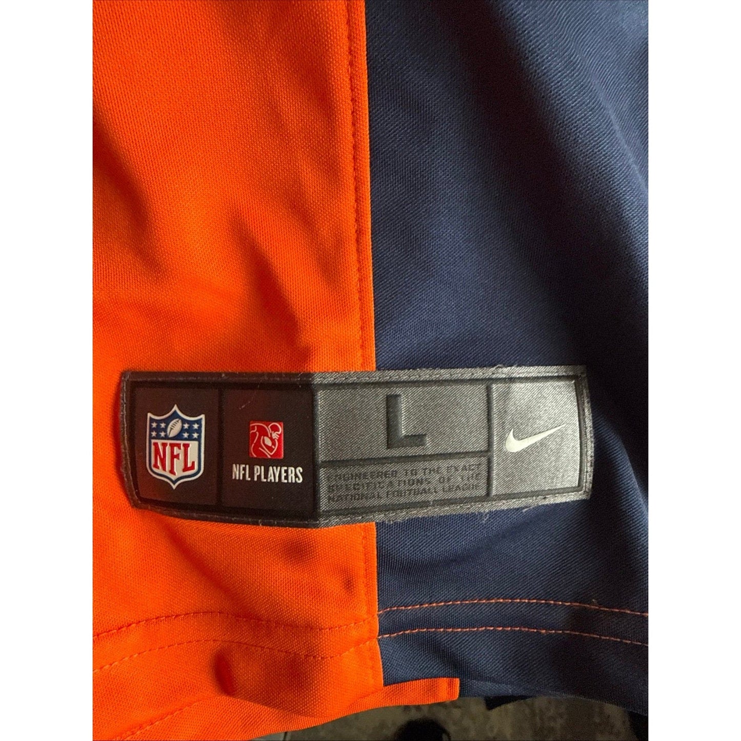 Men’s Nike Jerry Jeudy 10 Denver Broncos Vapor Limited Jersey Sz L Orange RARE - Kyle’s Football Cards