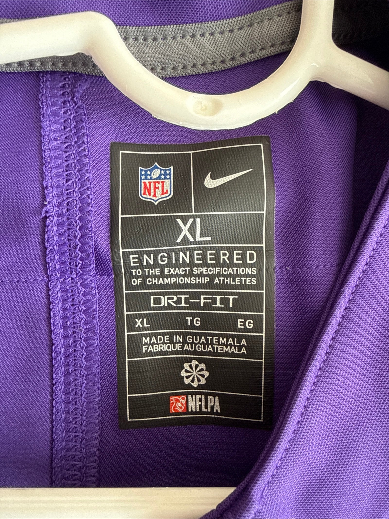 Men’s Nike J.J. McCarthy 9 Minnesota Vikings Vapor Limited Jersey Sz XL - RARE - Kyle’s Football Cards