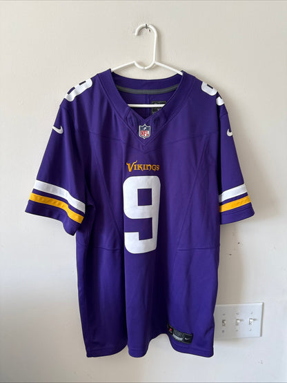 Men’s Nike J.J. McCarthy 9 Minnesota Vikings Vapor Limited Jersey Sz XL - RARE - Kyle’s Football Cards