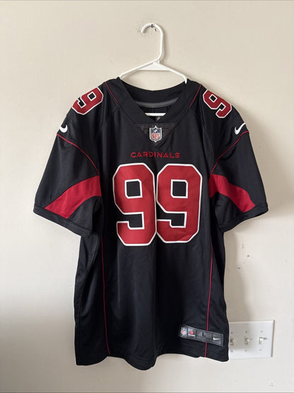 Men’s Nike JJ Watt #99 Arizona Cardinals Vapor Lmtd Alt Jersey Sz L Black RARE - Kyle’s Football Cards