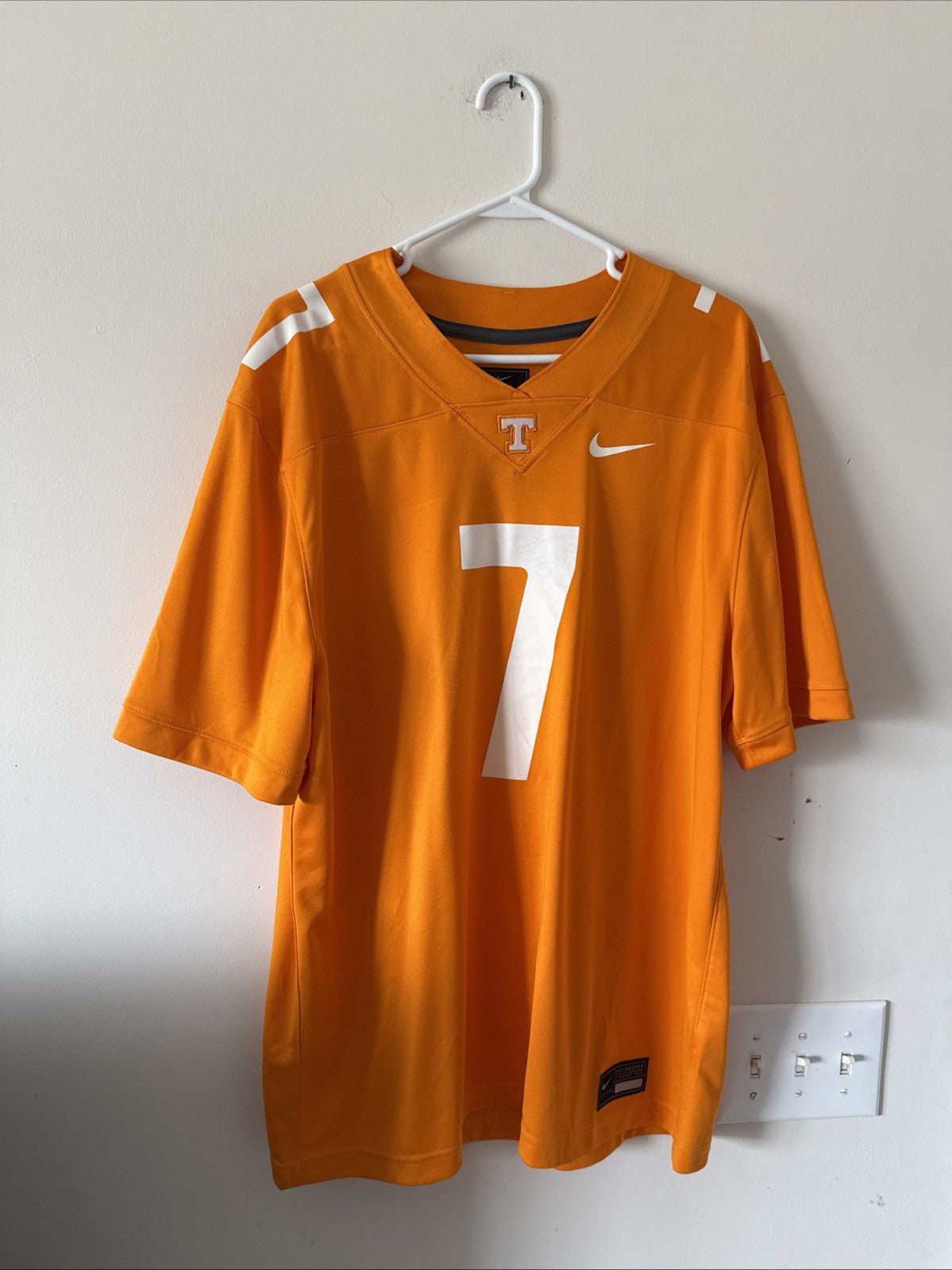 Men’s Nike Joe Milton III 7 Tennessee Volunteers Jersey Sz XL - Orange RARE - Kyle’s Football Cards