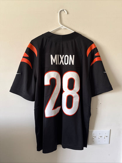 Men's Nike Joe Mixon 28 Cincinnati Bengals Vapor Lmtd NFL Jersey Sz XL - RARE - Kyle’s Football Cards
