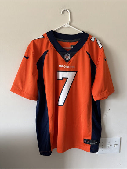Men’s Nike John Elway #7 Denver Broncos Vapor Lmtd NFL Jersey Sz L - Orange RARE - Kyle’s Football Cards