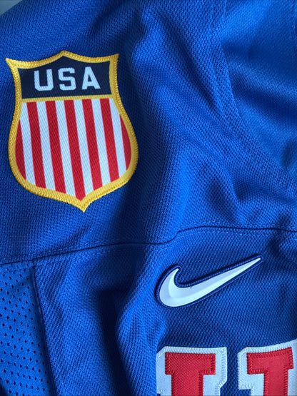Men’s Nike Johnny Gaudreau 13 Team USA 2026 Winter Olympics Jersey Sz XL - RARE - Kyle’s Football Cards