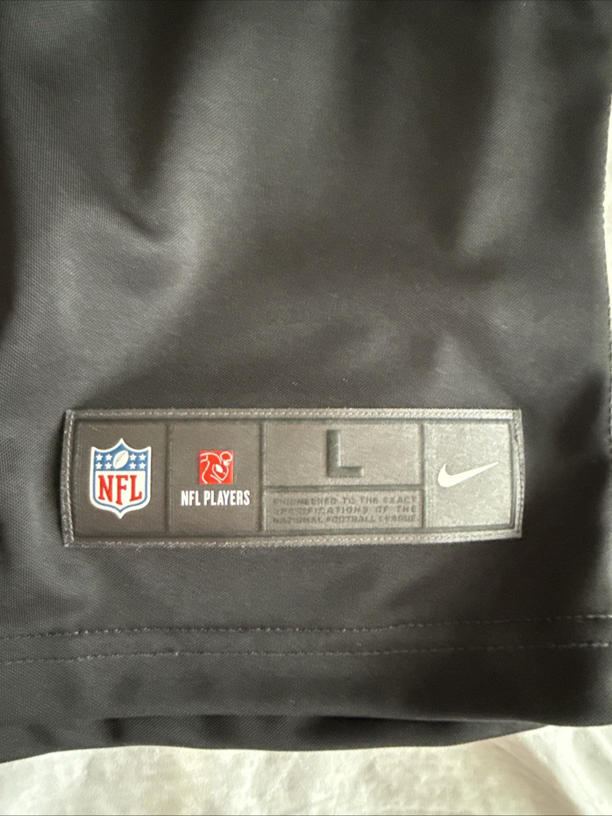 Men’s Nike Josh Jacobs 28 Las Vegas Raiders Vapor Limited Jersey Sz L - RARE - Kyle’s Football Cards