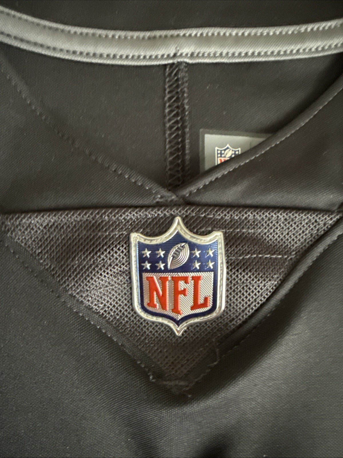 Men’s Nike Josh Jacobs 28 Las Vegas Raiders Vapor Limited Jersey Sz L - RARE - Kyle’s Football Cards