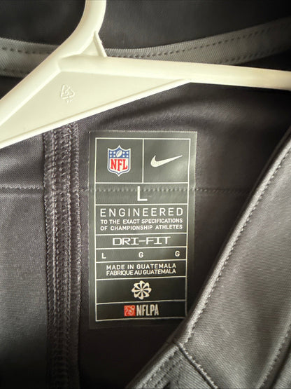 Men's Nike Josh Jacobs 8 Las Vegas Raiders Vapor Lmtd NFL Jersey Sz L - RARE - Kyle’s Football Cards