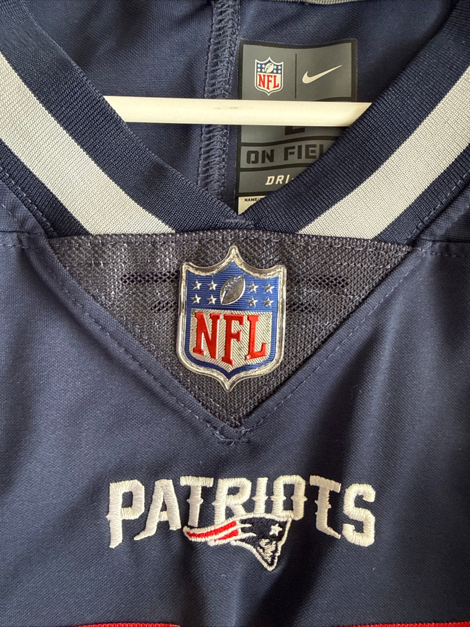 Men's Nike Julian Edelman 11 NE Patriots Vapor Limited NFL Jersey Sz L - RARE - Kyle’s Football Cards