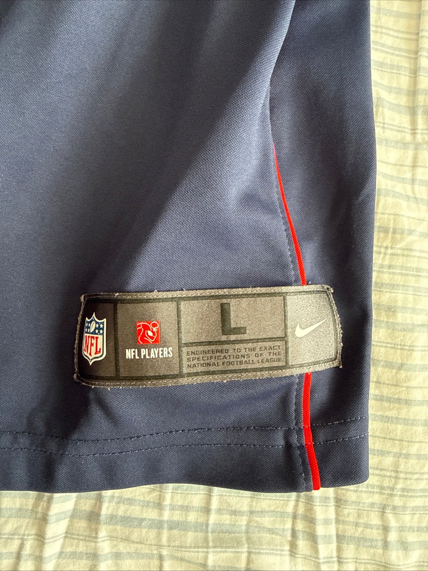 Men's Nike Julian Edelman 11 NE Patriots Vapor Limited NFL Jersey Sz L - RARE - Kyle’s Football Cards