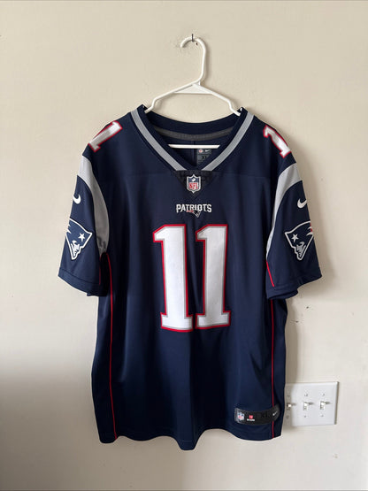 Men's Nike Julian Edelman #11 NE Patriots Vapor Limited NFL Jersey Sz XL - RARE - Kyle’s Football Cards