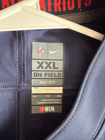 Men's Nike Julian Edelman 11 Patriots Vapor Lmtd Color Rush Jersey Sz 2XL RARE - Kyle’s Football Cards