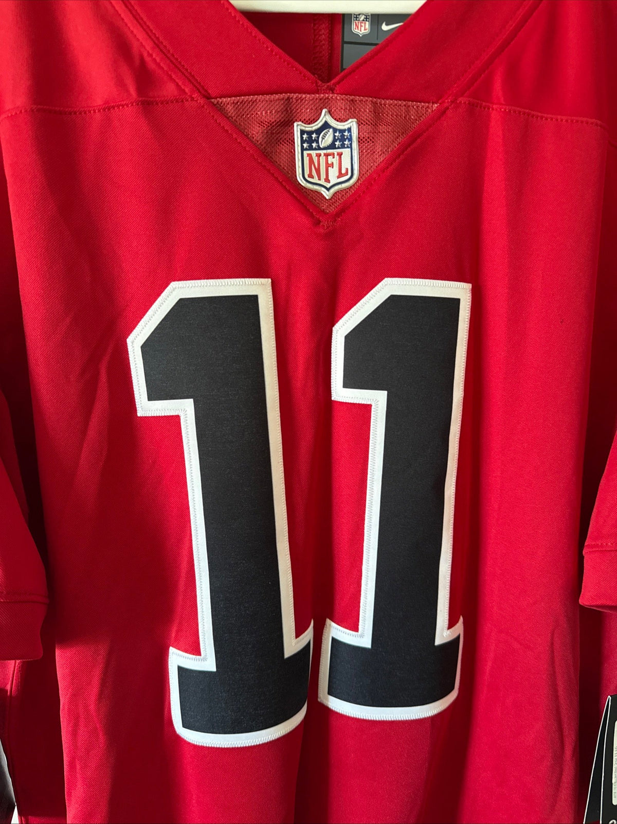 Men's Nike Julio Jones #11 Atlanta Falcons Vapor Lmtd NFL Jersey Sz L - NWT RARE - Kyle’s Football Cards
