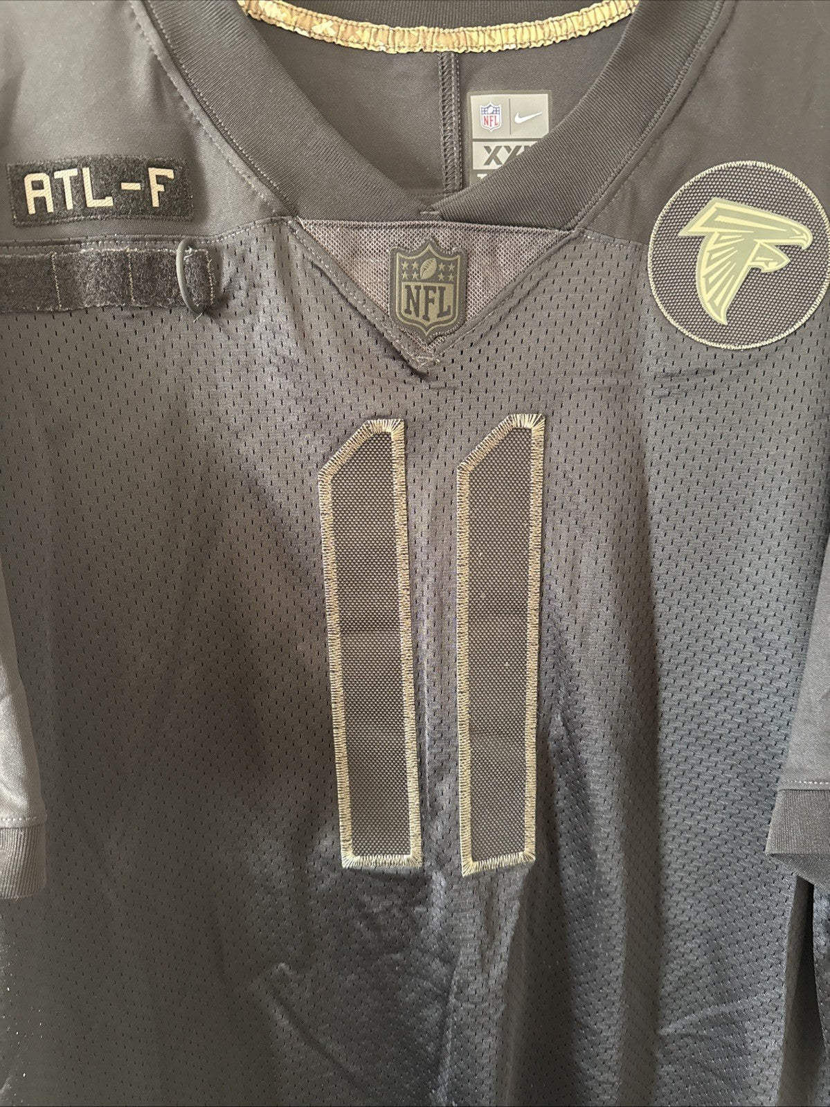 Men’s Nike Julio Jones #11 Falcons 2020 Salute to Service Jersey Sz 2XL NWT RARE - Kyle’s Football Cards