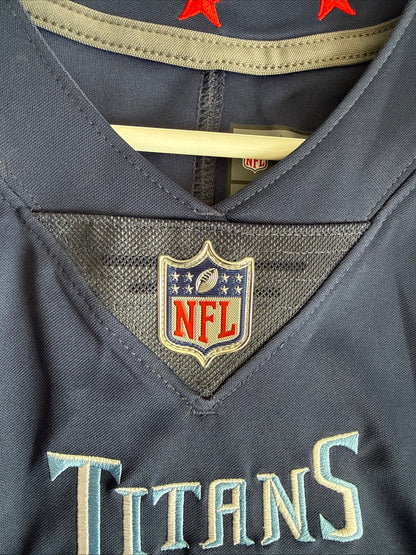 Men’s Nike Julio Jones 2 Tennessee Titans Vapor Lmtd Jersey Sz L - Blue RARE - Kyle’s Football Cards