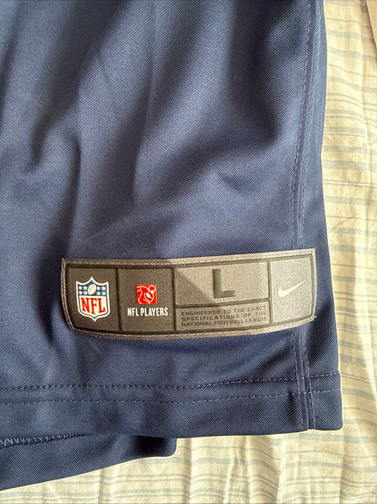 Men’s Nike Julio Jones 2 Tennessee Titans Vapor Lmtd Jersey Sz L - Blue RARE - Kyle’s Football Cards