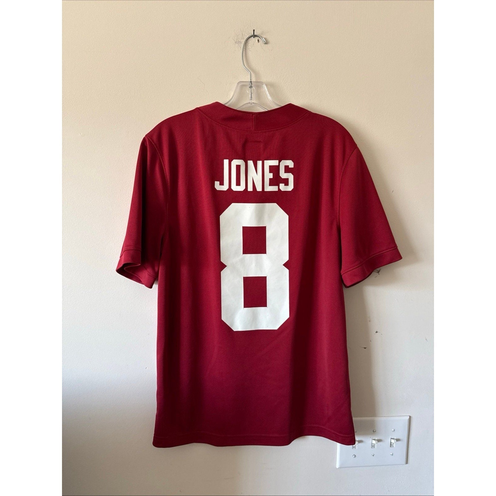 Men’s Nike Julio Jones 8 Alabama Crimson Tide NCAA Jersey Sz S - Red RARE - Kyle’s Football Cards