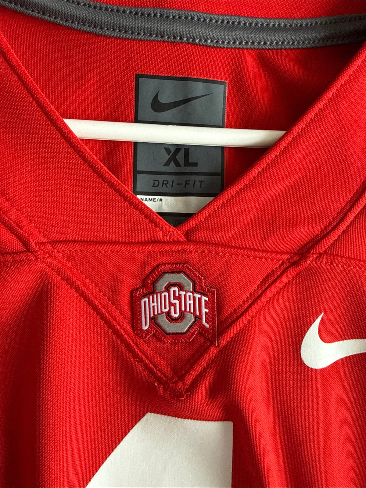 Men’s Nike Justin Fields 1 Ohio State Buckeyes Limited NCAA Jersey Sz XL - RARE - Kyle’s Football Cards