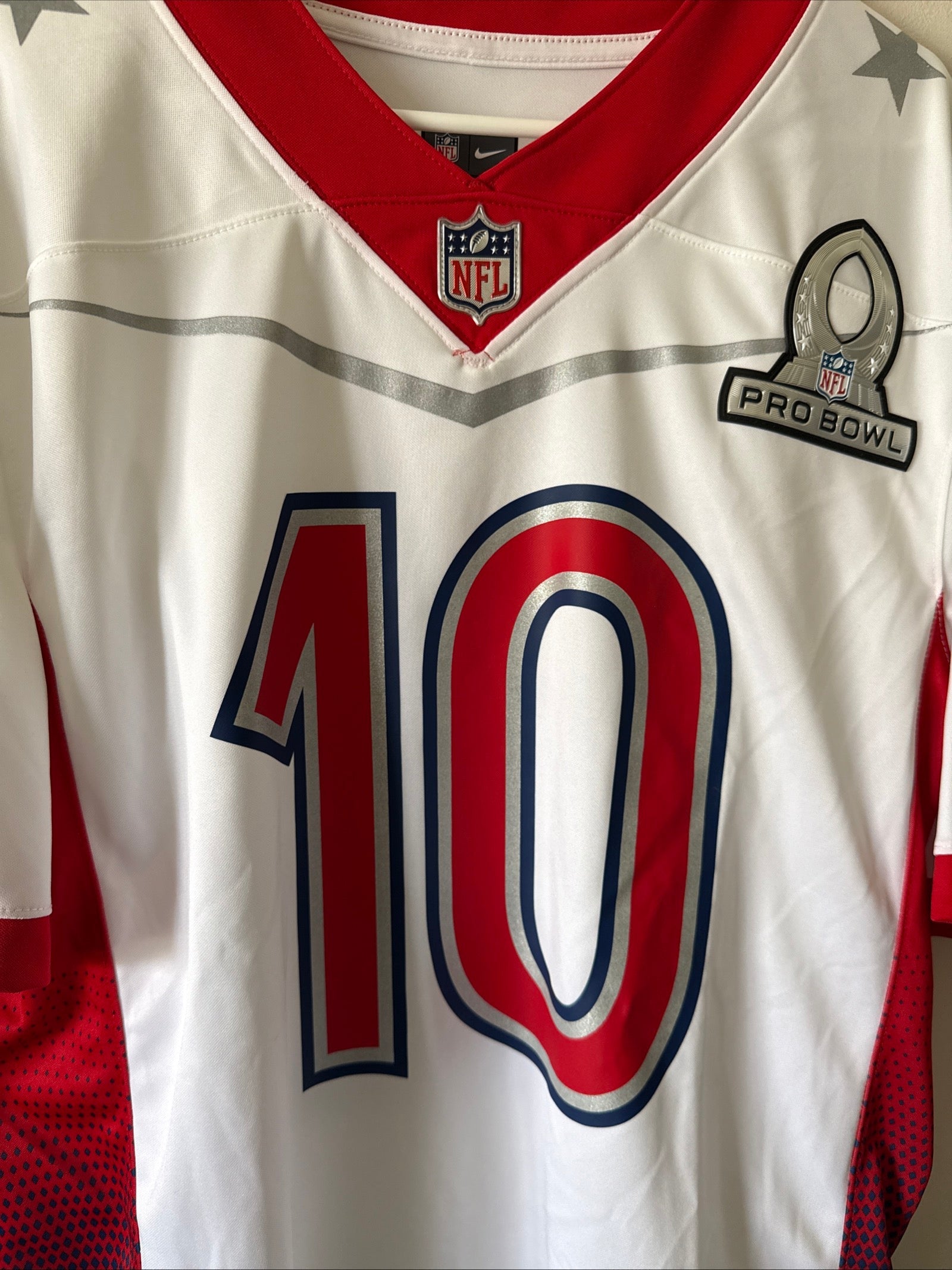 Men’s Nike Justin Herbert 10 LA Chargers 2022 Pro Bowl NFL Jersey Sz M - RARE - Kyle’s Football Cards