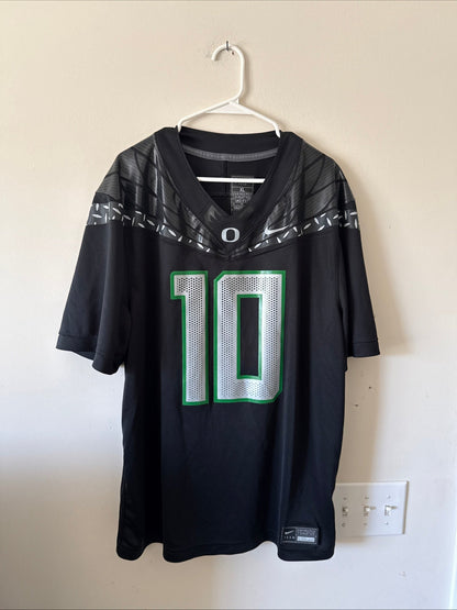 Men's Nike Justin Herbert #10 Oregon Ducks NCAA Football Jersey Sz XL - RARE - Kyle’s Football Cards