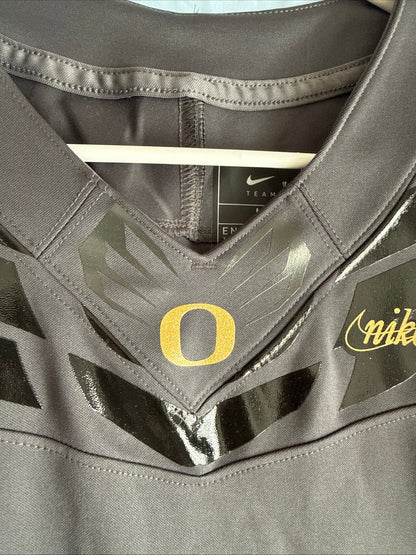 Men's Nike Justin Herbert 10 Oregon Ducks Shoe Duck Anthracite Jersey Sz L RARE - Kyle’s Football Cards