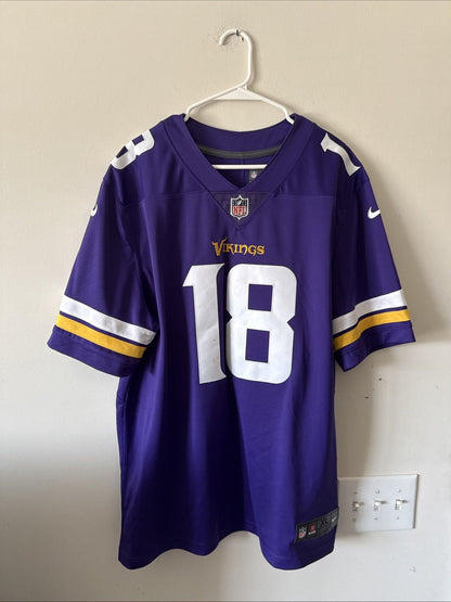 Men’s Nike Justin Jefferson #18 Minnesota Vikings Vapor Lmtd Jersey Size XL RARE - Kyle’s Football Cards