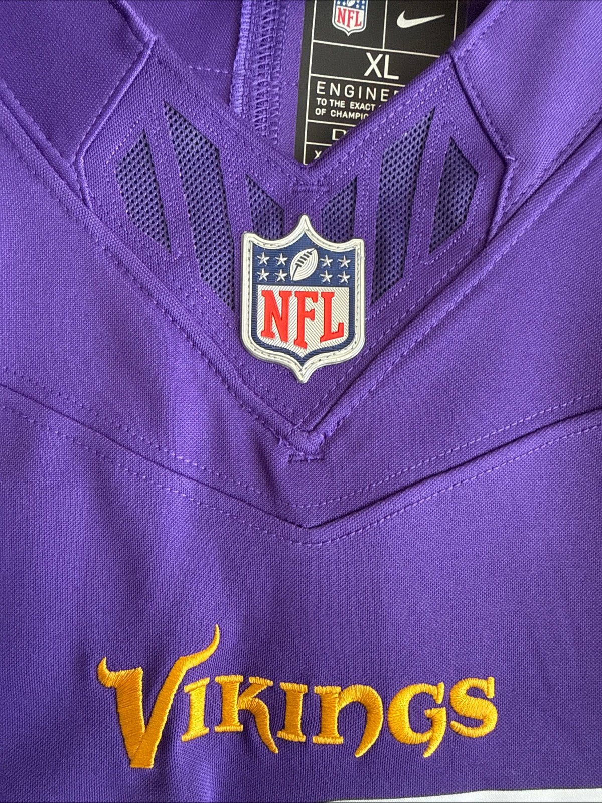 Men's Nike Justin Jefferson #18 Minnesota Vikings Vapor Lmtd Jersey Sz XL RARE - Kyle’s Football Cards