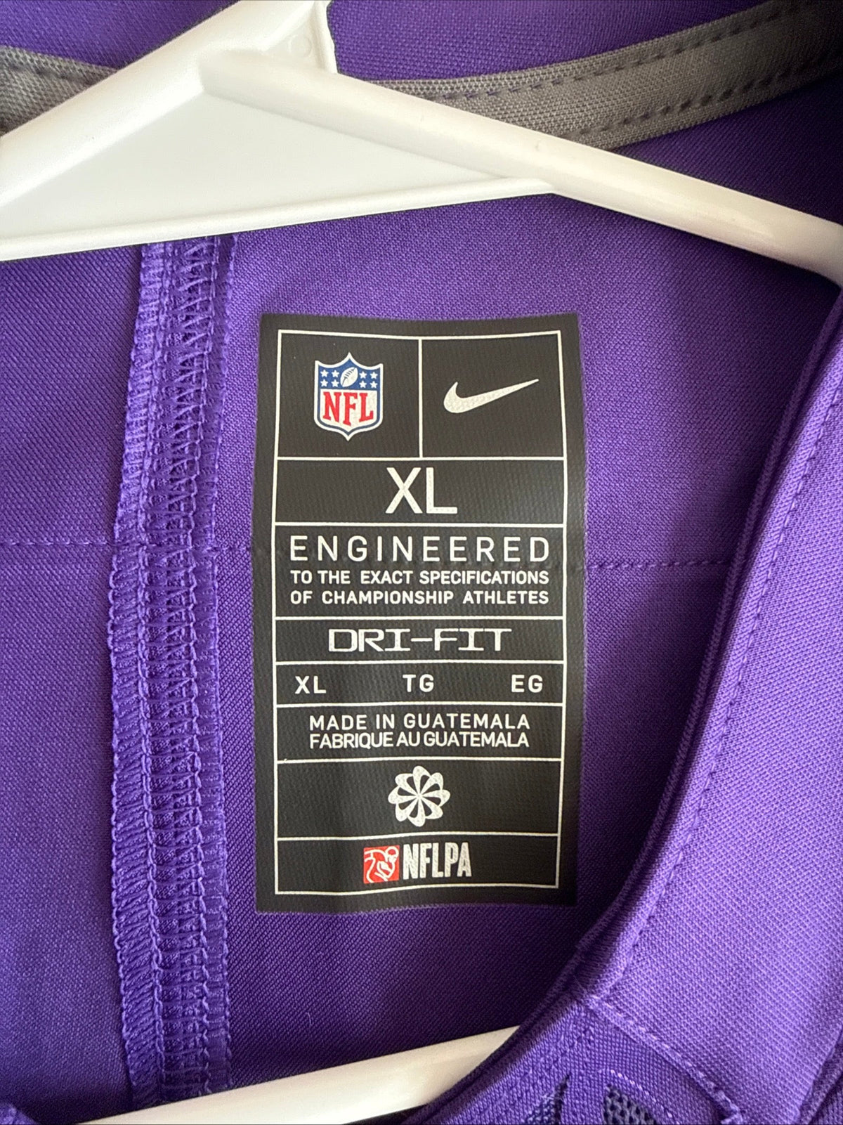 Men's Nike Justin Jefferson #18 Minnesota Vikings Vapor Lmtd Jersey Sz XL RARE - Kyle’s Football Cards