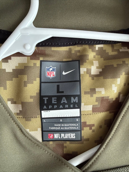 Men’s Nike Justin Jefferson 18 Vikings Salute To Service Lmtd Jersey Sz L RARE - Kyle’s Football Cards