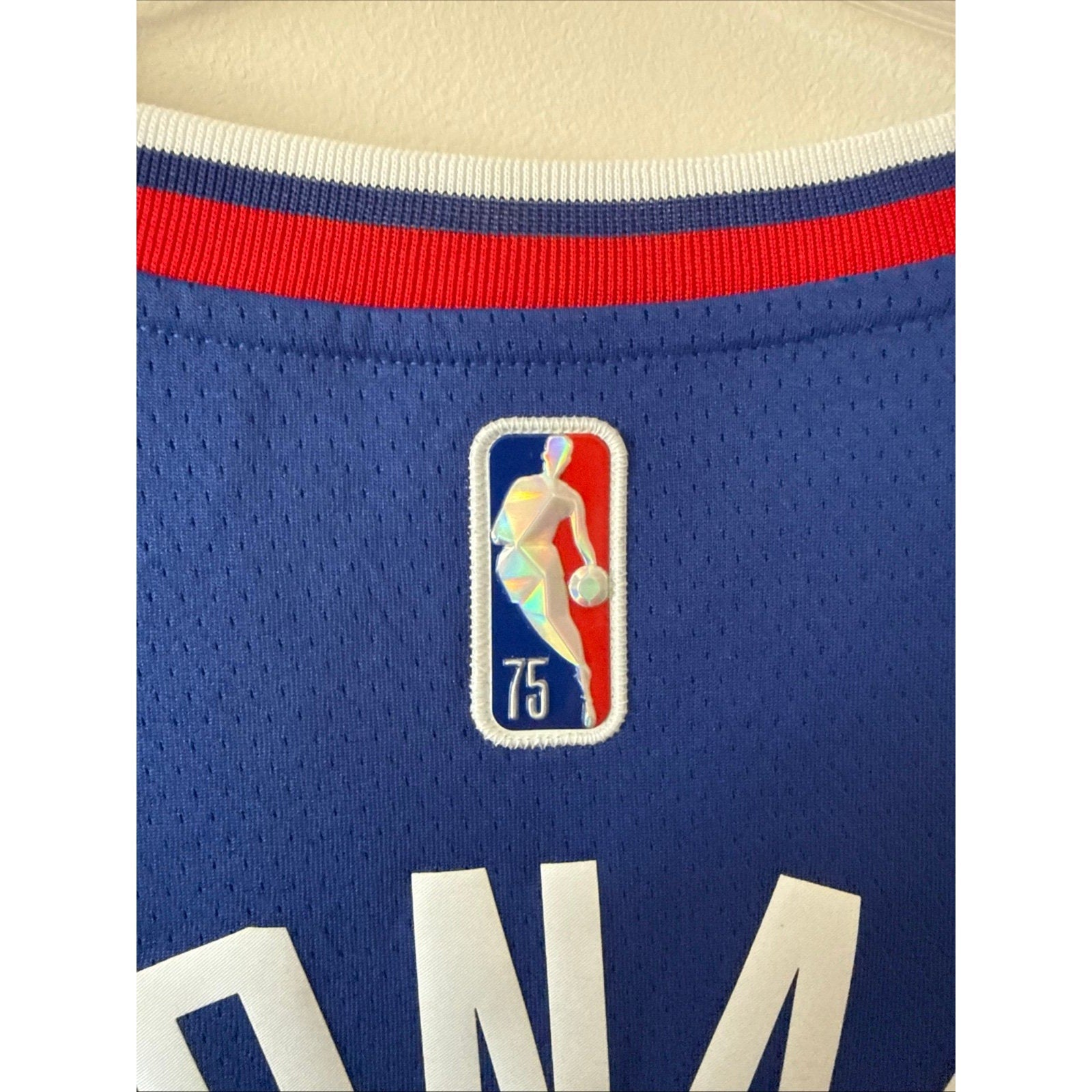 Men’s Nike Kawhi Leonard 2 LA Clippers 75th Anniv NBA Jersey Sz 60 - Blue - Kyle’s Football Cards