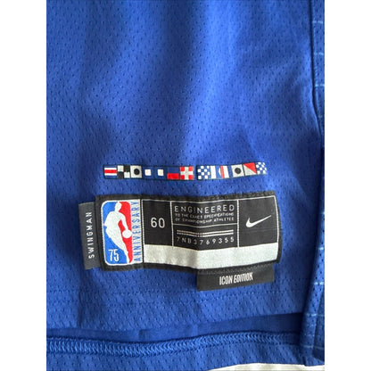 Men’s Nike Kawhi Leonard 2 LA Clippers 75th Anniv NBA Jersey Sz 60 - Blue - Kyle’s Football Cards
