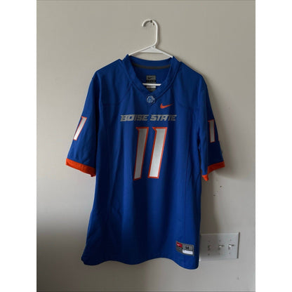 Men’s Nike Kellen Moore 11 Boise State Broncos Football NCAA Jersey Sz M - Blue - Kyle’s Football Cards